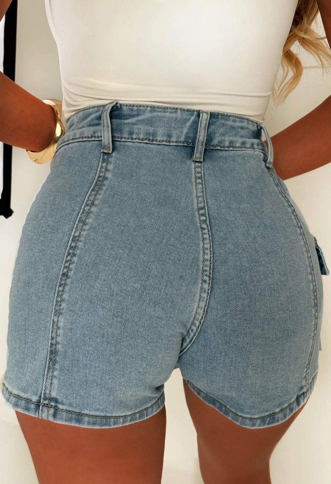 Denim Skort