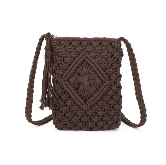 Crochet Crossbody Bag