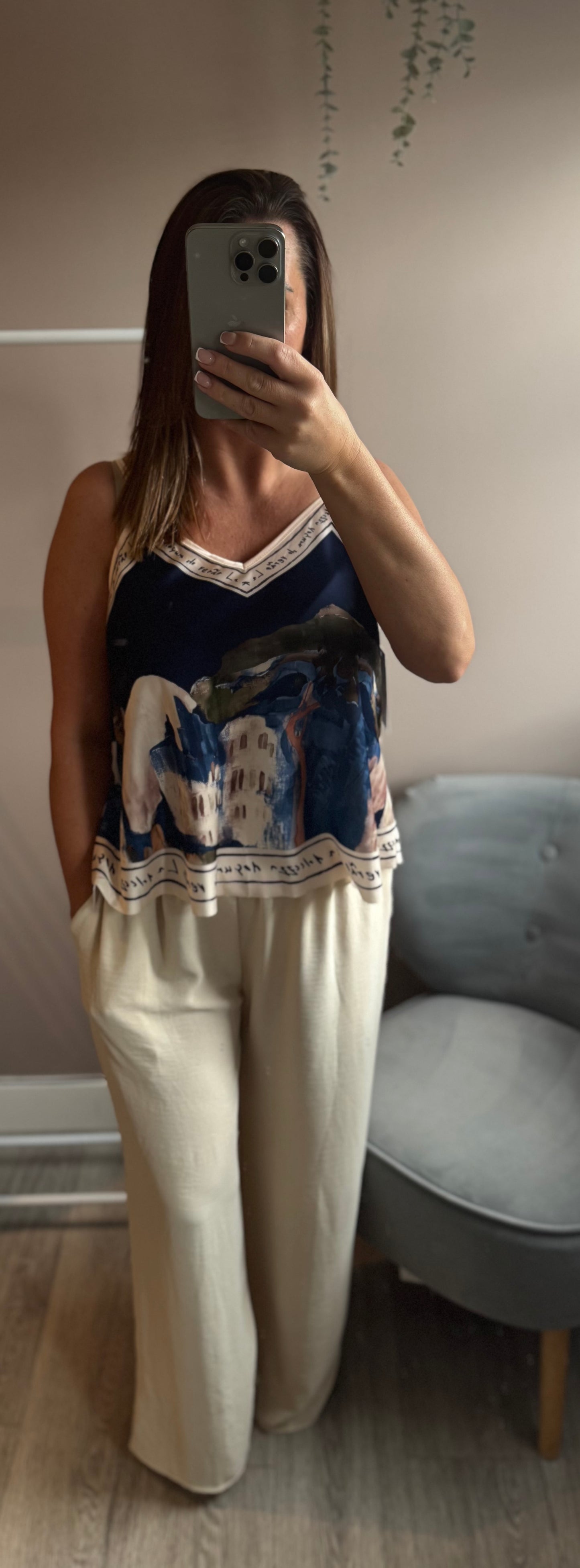 Landscape Top Navy