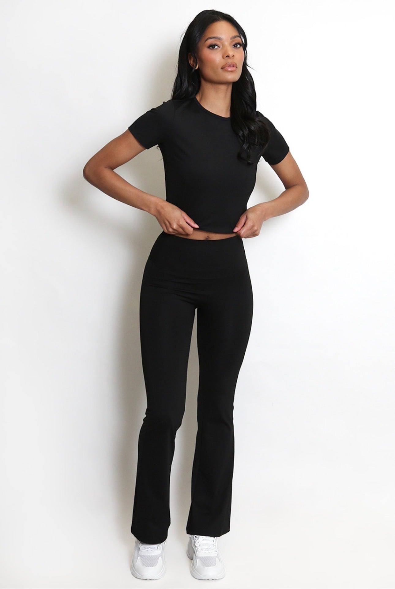 High waist energy flare leggings
