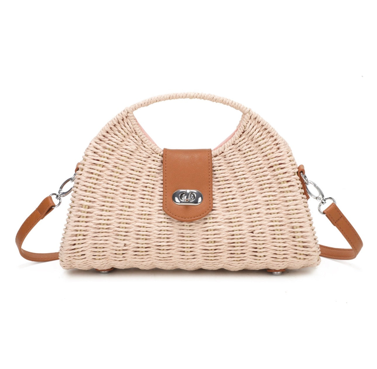 Straw box bag