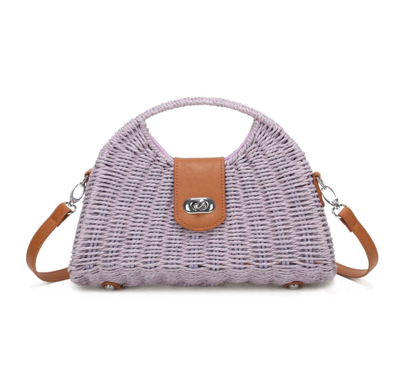 Straw box bag