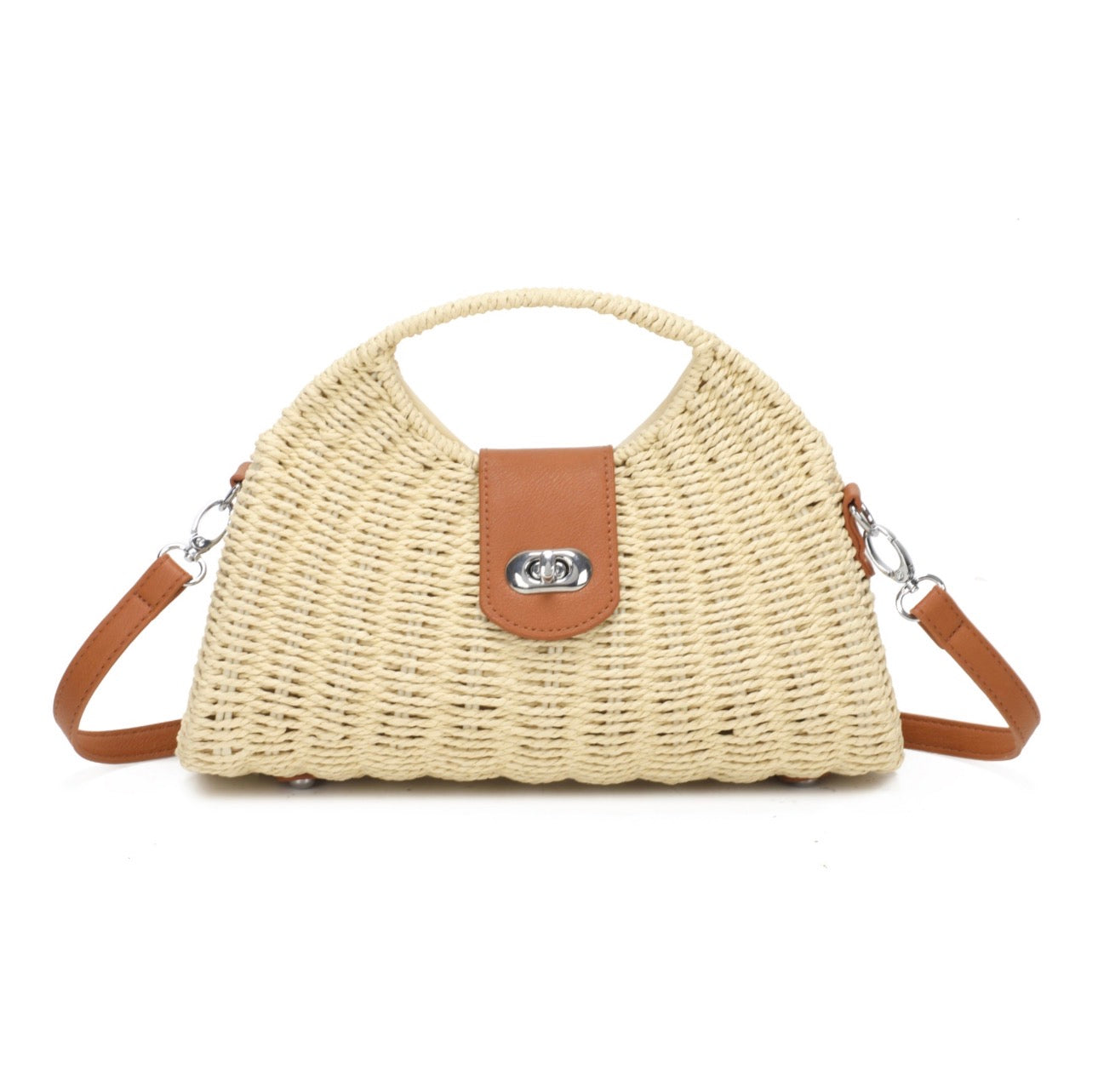 Straw box bag