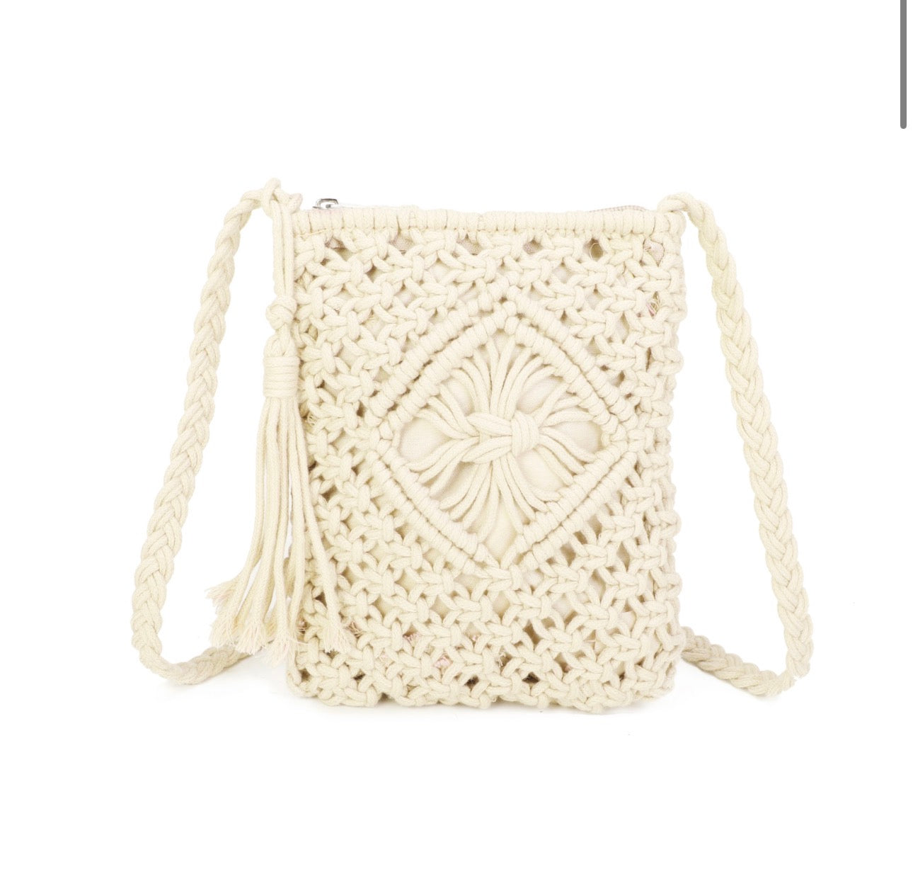 Crochet Crossbody Bag