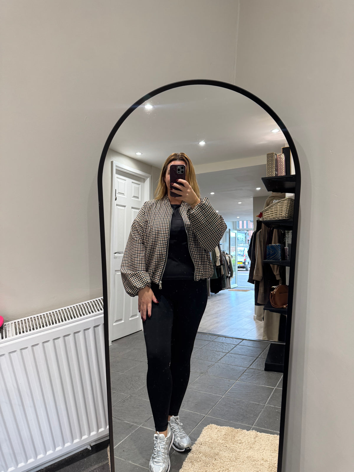 Checked Jacket