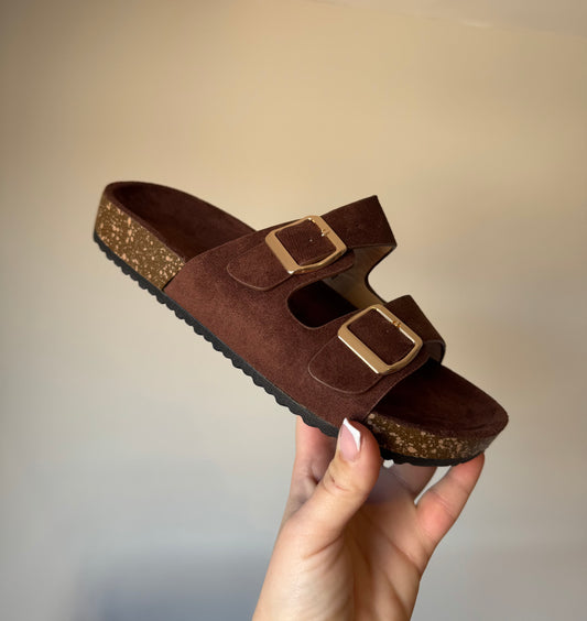 Buckle sandals
