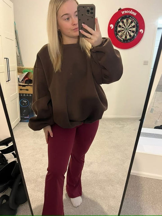 Bubble Hem Sweatshirt