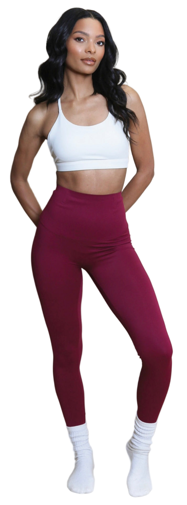 High waist leggings.