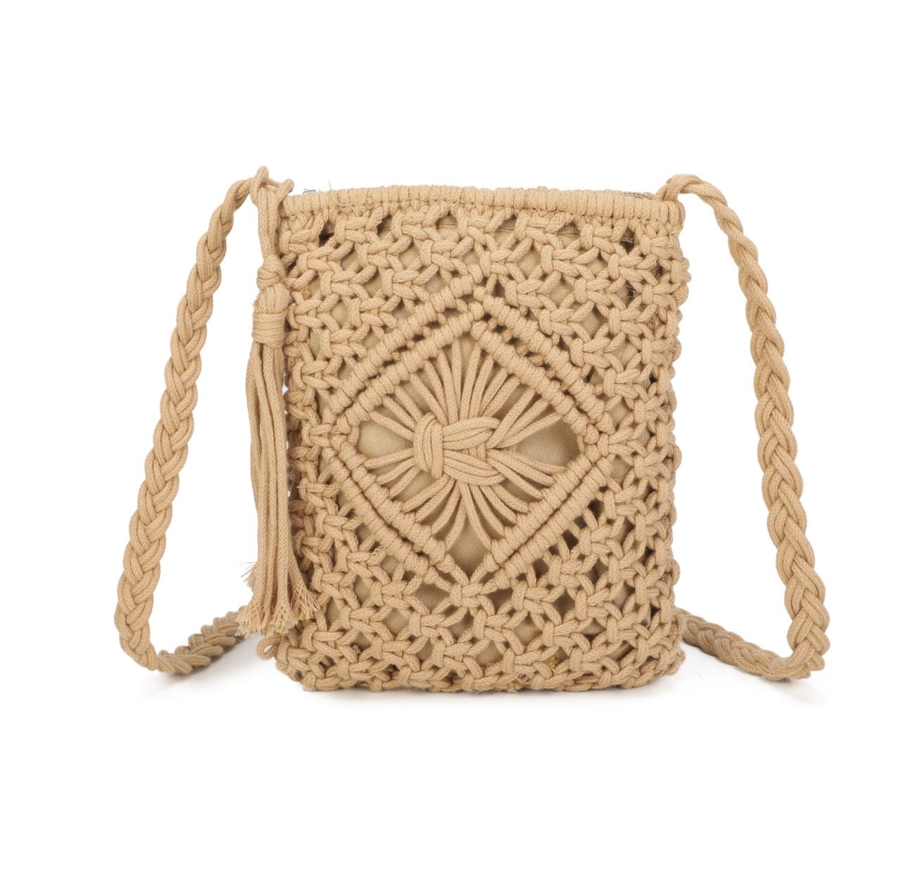 Crochet Crossbody Bag
