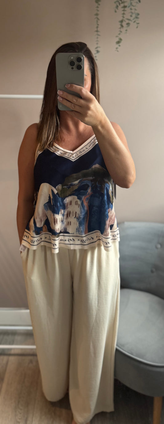 Landscape Top Navy