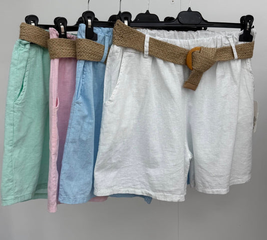 Belted Shorts